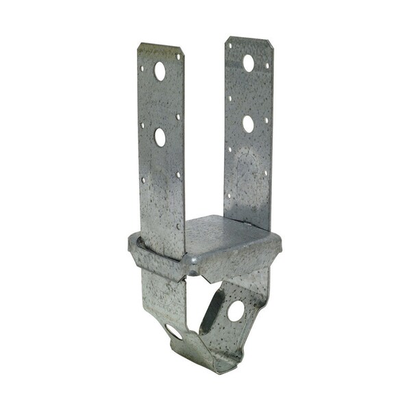Simpson Strong-Tie Simpson Strong-Tie ZMax 6.25 in. H X 3.56 in. W 12 to 14 Ga. Galvanized Steel Post Base PBS44AZ - main